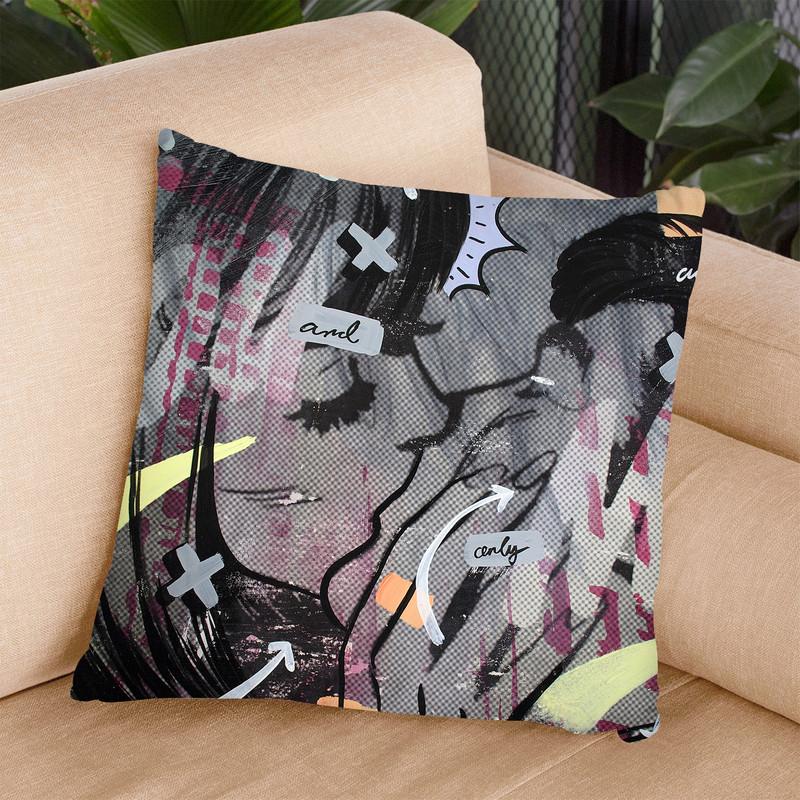 And Only Throw Pillow By Dan Monteavaro - All About Vibe