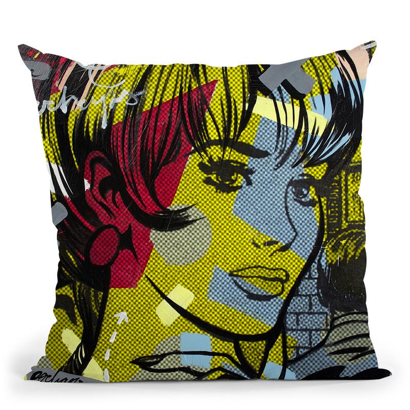 Man Hunter Throw Pillow By Dan Monteavaro - All About Vibe