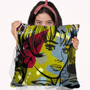 Man Hunter Throw Pillow By Dan Monteavaro - All About Vibe
