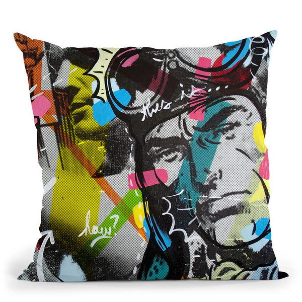 Strongman Throw Pillow By Dan Monteavaro - All About Vibe