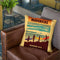 Mavericks Throw Pillow By American Flat - All About Vibe