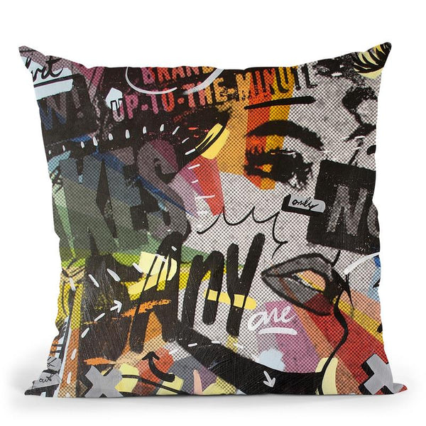 Anyone Now Throw Pillow By Dan Monteavaro - All About Vibe