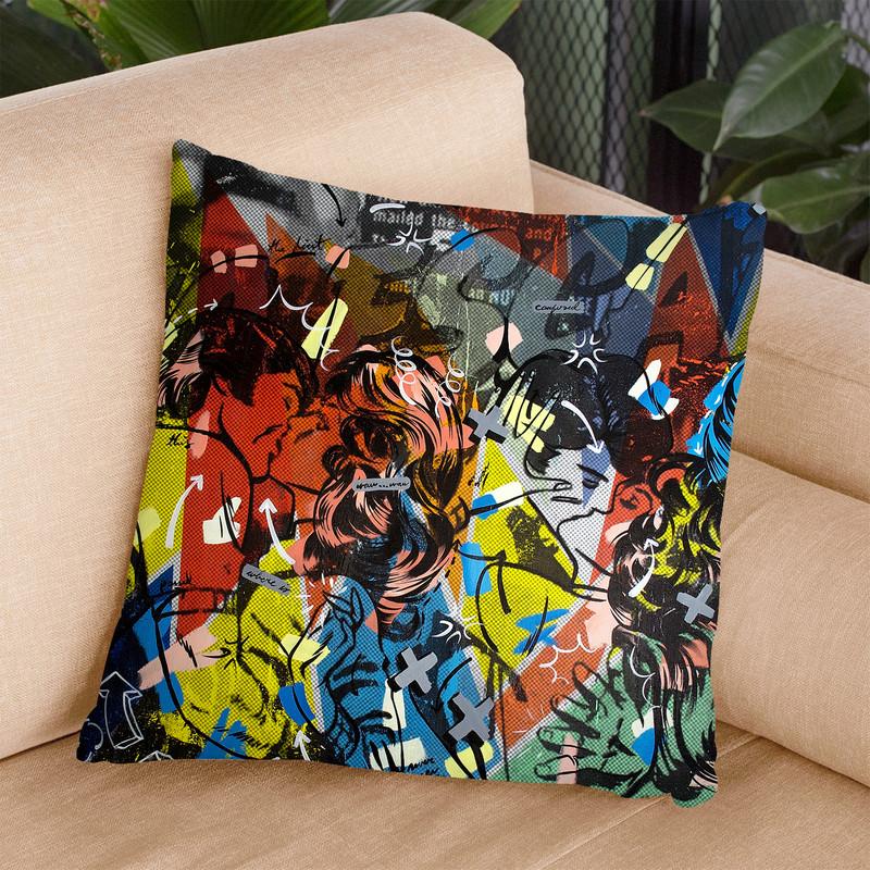 Popularity Everyone Is Doing It Throw Pillow By Dan Monteavaro - All About Vibe