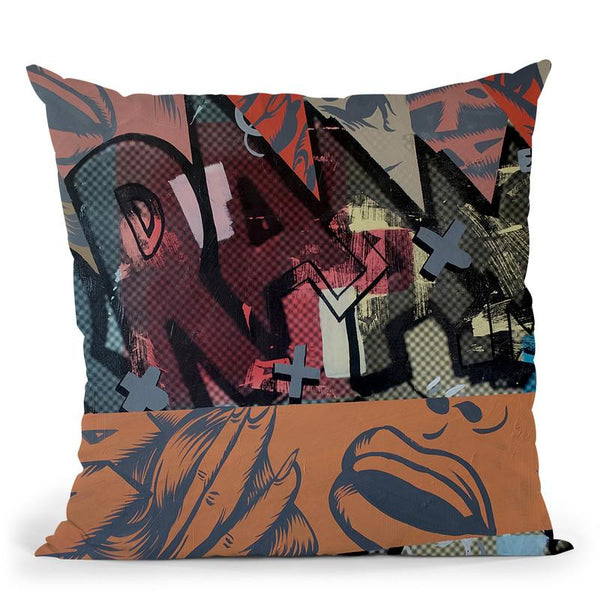 Loud Noises Throw Pillow By Dan Monteavaro - All About Vibe