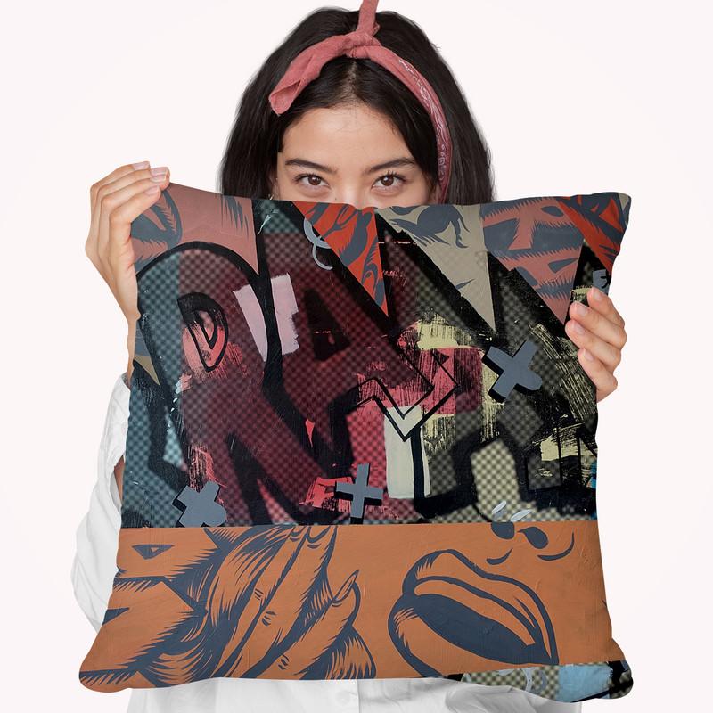 Loud Noises Throw Pillow By Dan Monteavaro - All About Vibe