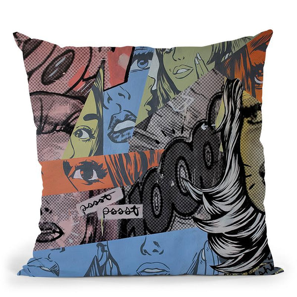 Pow Wow Throw Pillow By Dan Monteavaro - All About Vibe