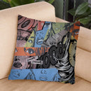 Pow Wow Throw Pillow By Dan Monteavaro - All About Vibe