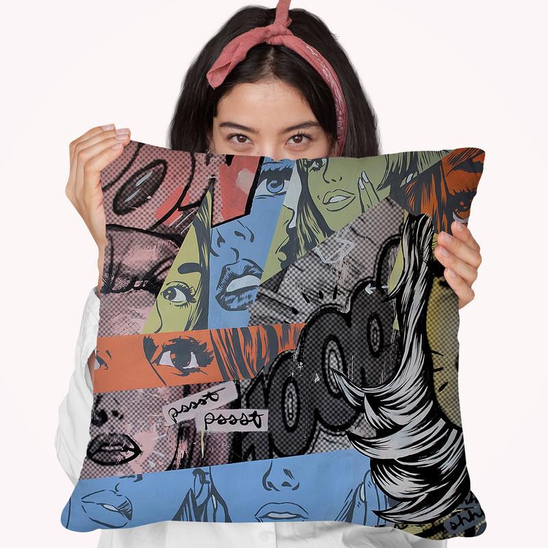 Pow Wow Throw Pillow By Dan Monteavaro - All About Vibe