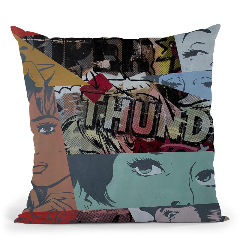 Super Thunder Throw Pillow By Dan Monteavaro - All About Vibe