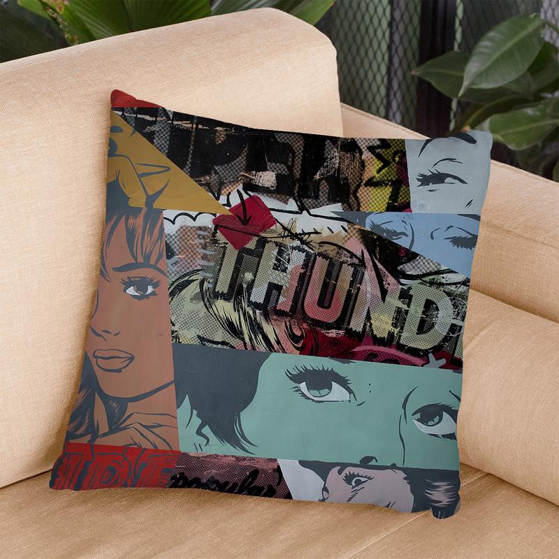 Super Thunder Throw Pillow By Dan Monteavaro - All About Vibe