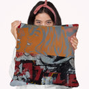 The Battle Throw Pillow By Dan Monteavaro - All About Vibe