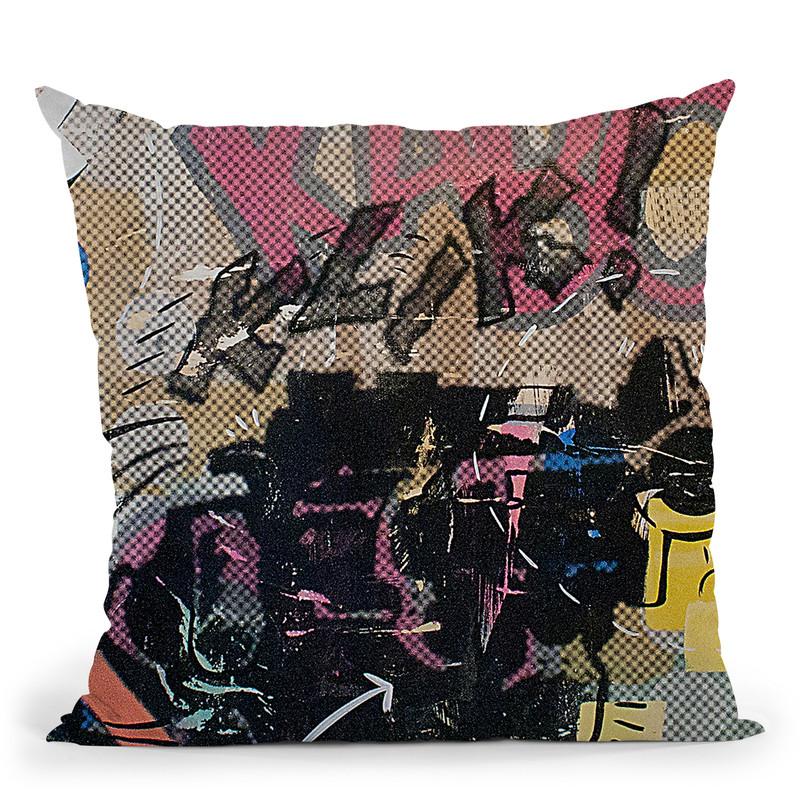 Bang Bang 1 Throw Pillow By Dan Monteavaro - All About Vibe