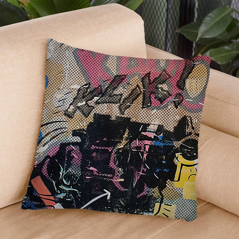 Bang Bang 1 Throw Pillow By Dan Monteavaro - All About Vibe