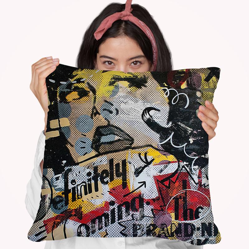 Definitely Brand New 1 Throw Pillow By Dan Monteavaro - All About Vibe