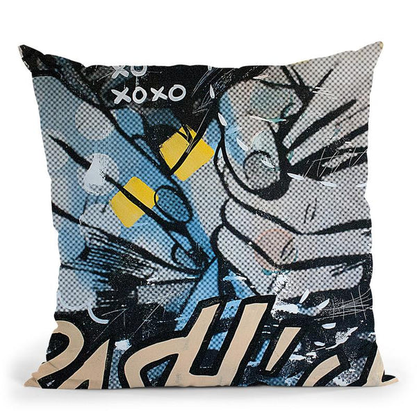 Over And Over 1 Throw Pillow By Dan Monteavaro - All About Vibe