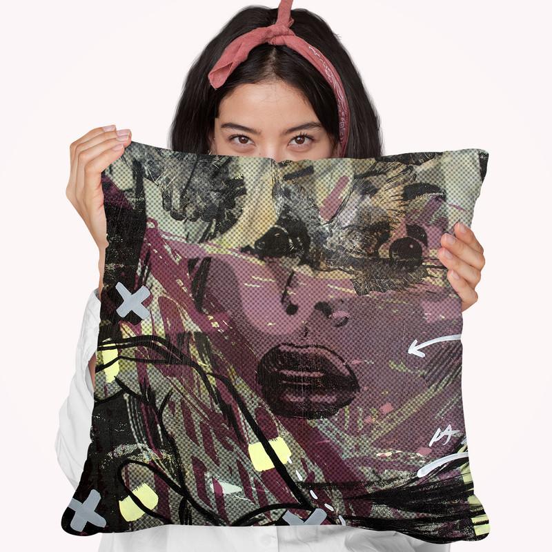 Sometimes Free Throw Pillow By Dan Monteavaro - All About Vibe
