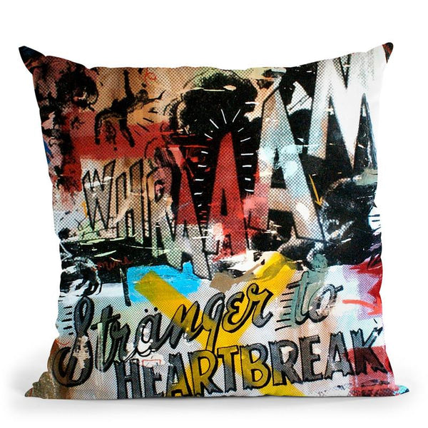 Stranger Throw Pillow By Dan Monteavaro - All About Vibe