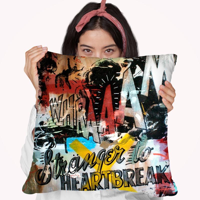 Stranger Throw Pillow By Dan Monteavaro - All About Vibe