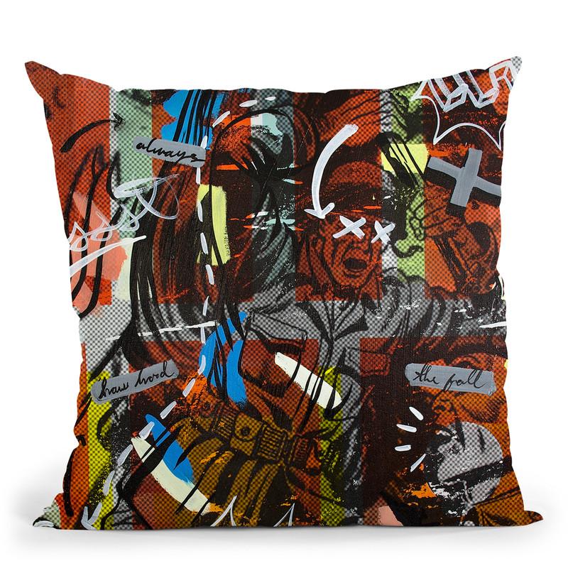 Then The Fall Throw Pillow By Dan Monteavaro - All About Vibe
