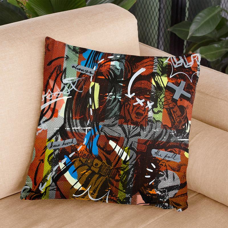 Then The Fall Throw Pillow By Dan Monteavaro - All About Vibe
