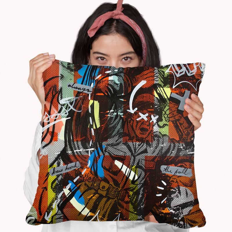 Then The Fall Throw Pillow By Dan Monteavaro - All About Vibe