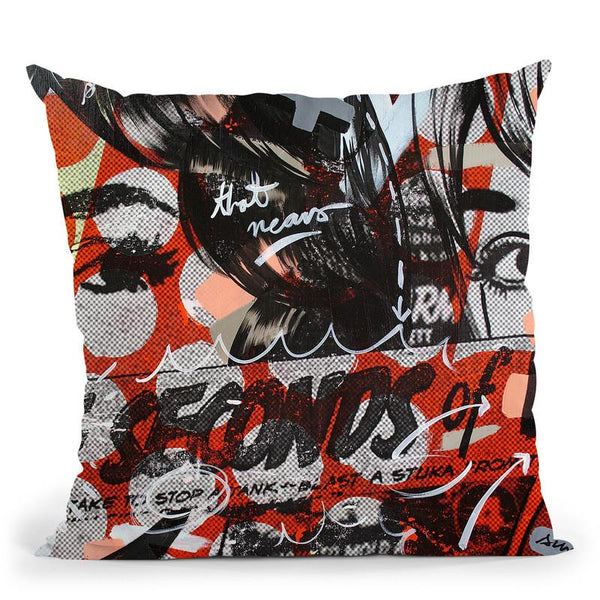 Three Seconds Throw Pillow By Dan Monteavaro - All About Vibe