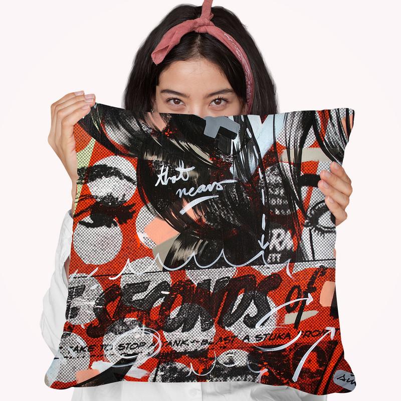 Three Seconds Throw Pillow By Dan Monteavaro - All About Vibe