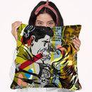 Yes You Throw Pillow By Dan Monteavaro - All About Vibe