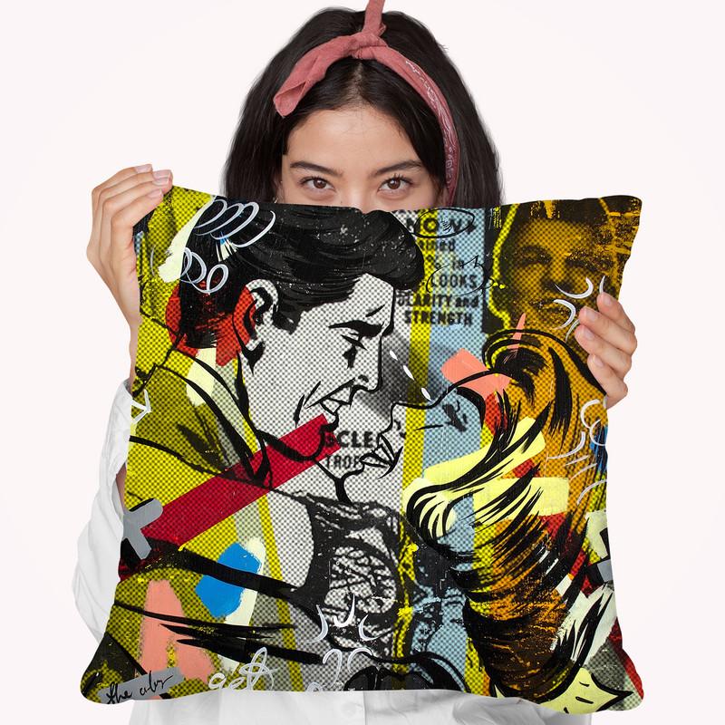 Yes You Throw Pillow By Dan Monteavaro - All About Vibe