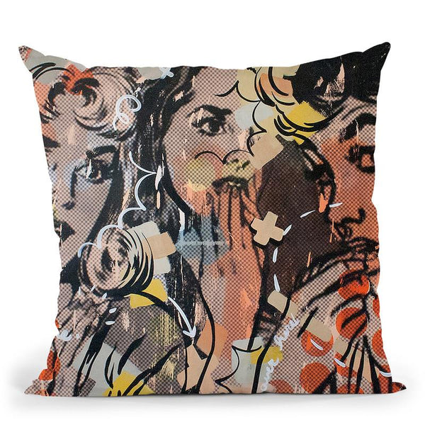 Candyland Throw Pillow By Dan Monteavaro - All About Vibe