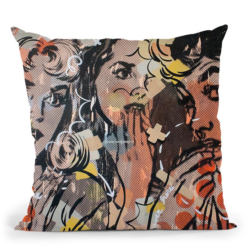 Candyland Throw Pillow By Dan Monteavaro - All About Vibe
