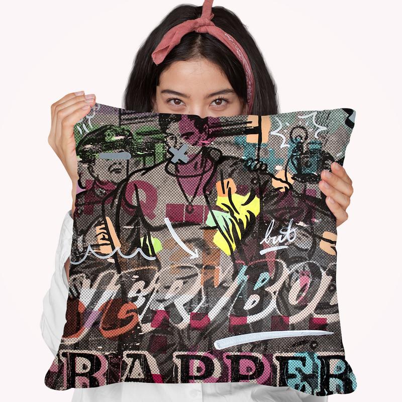 Everybody Trappers Throw Pillow By Dan Monteavaro - All About Vibe