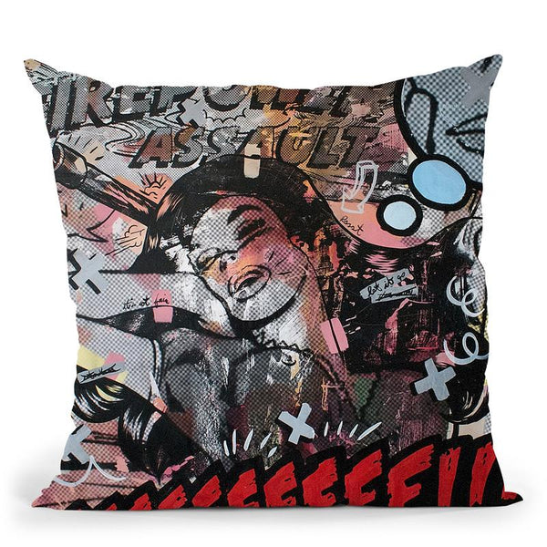 Firepower Assault Throw Pillow By Dan Monteavaro - All About Vibe