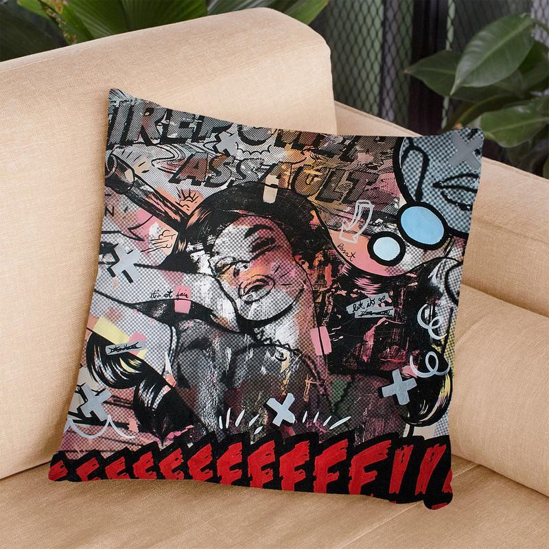 Firepower Assault Throw Pillow By Dan Monteavaro - All About Vibe