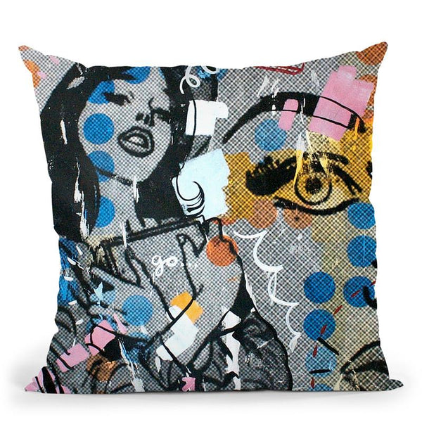 Go Throw Pillow By Dan Monteavaro - All About Vibe