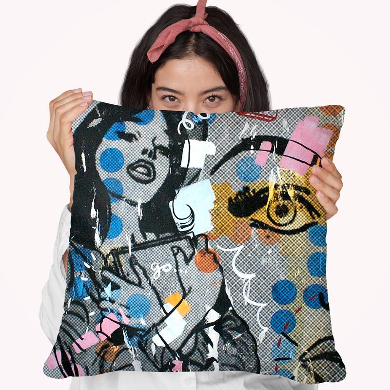 Go Throw Pillow By Dan Monteavaro - All About Vibe