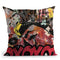 Kraang Throw Pillow By Dan Monteavaro - All About Vibe