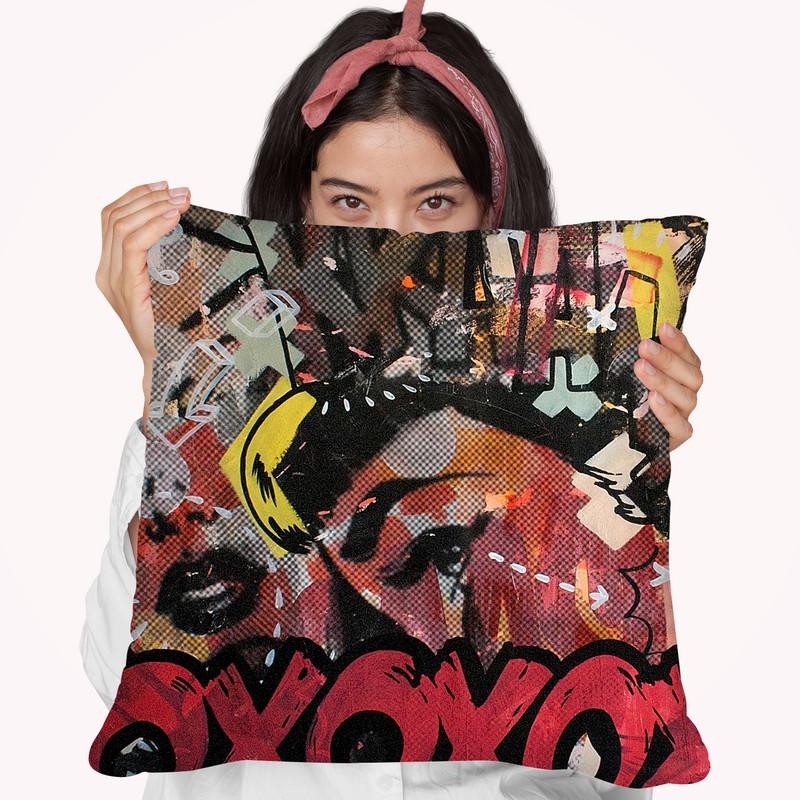 Kraang Throw Pillow By Dan Monteavaro - All About Vibe