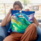 My Piece Of Sky Throw Pillow By Dawgart - All About Vibe
