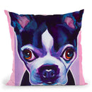 Missy Throw Pillow By Dawgart - All About Vibe