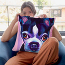 Missy Throw Pillow By Dawgart - All About Vibe
