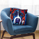 Atticus Throw Pillow By Dawgart - All About Vibe