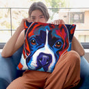 Atticus Throw Pillow By Dawgart - All About Vibe