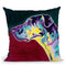 Boz Throw Pillow By Dawgart - All About Vibe