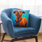 Elle Throw Pillow By Dawgart - All About Vibe
