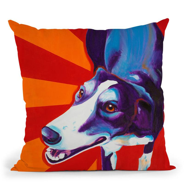 Evie Throw Pillow By Dawgart - All About Vibe