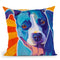 Leesa Ray Throw Pillow By Dawgart - All About Vibe