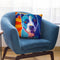 Leesa Ray Throw Pillow By Dawgart - All About Vibe