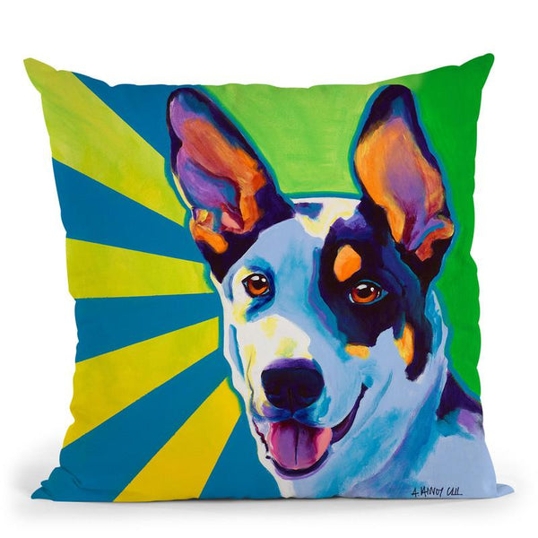 Oakey Throw Pillow By Dawgart - All About Vibe