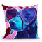 Puppy Love Throw Pillow By Dawgart - All About Vibe